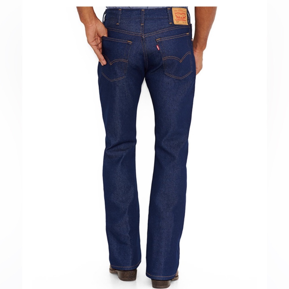 NWOT Vintage men’s 90’s Levi’s 517 red tab indigo rinse size 38|34